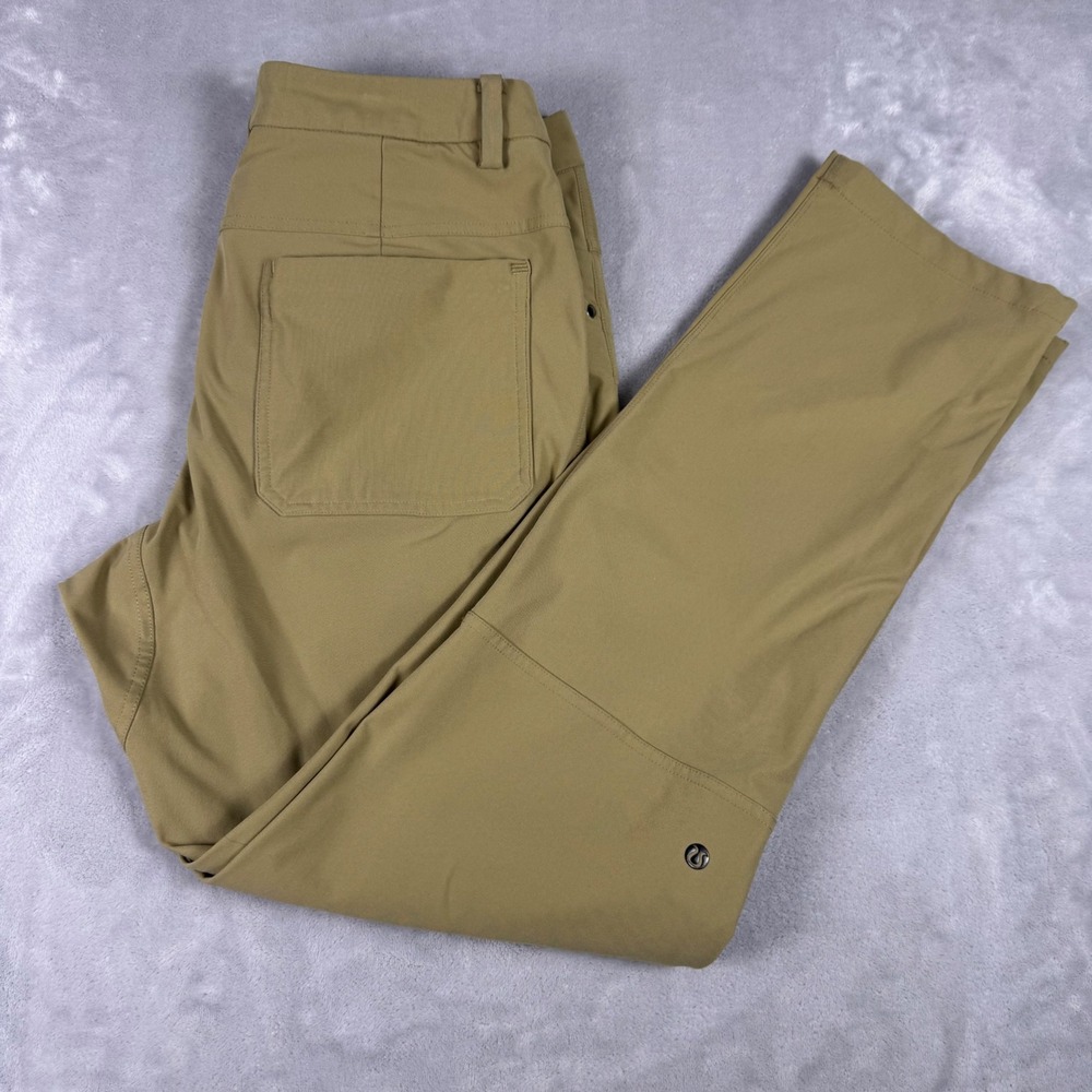 Lululemon Commission Pant Classic Tan Khaki Mens 31x30 Technical Chino Trousers